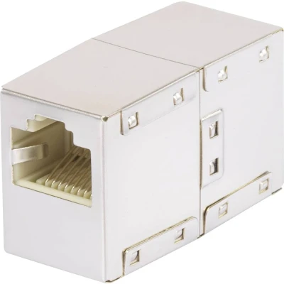 Afbeelding van Renkforce RJ45 Netwerk Adapter CAT 5e [1x bus 1x bus] Wit