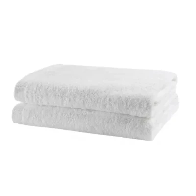 Afbeelding van Casilin Como Badhanddoeken 70 x 140cm Wit 2 Stuks