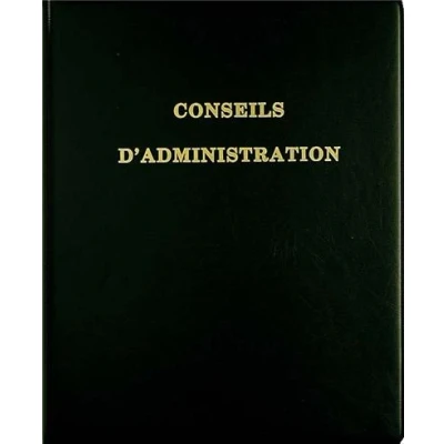 Image de Registre Exacompta Présence Conseils d&#039;Administration 29,7x21cm Vertical 100p