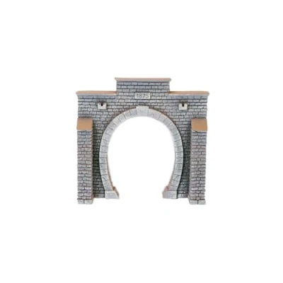 Afbeelding van NOCH 48051 PROFI plus TT Tunnelportaal 1 sporig Hardschuim model, Geverfd