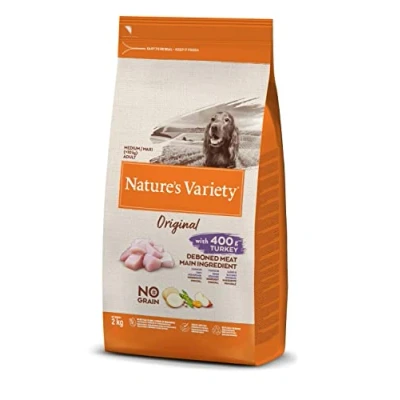 Afbeelding van Natures Variety Original Adult Medium / Maxi Turkey No Grain 2 KG (408124)