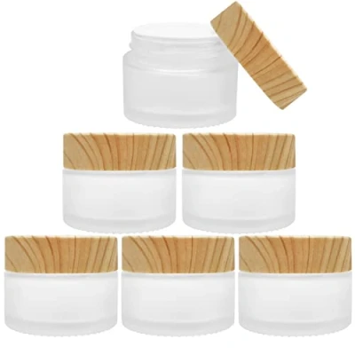 Afbeelding van InHEMING 6 delige cosmeticahouder, leeg, voor reizen, make up, crème lotions, 30 ml
