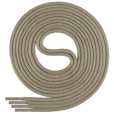 Afbeelding van Di Ficchiano Premium gewaxte veters, rond, Ø 2 3 mm, lengte 45 120 cm, scheurvast 60 cm olijf, / mm