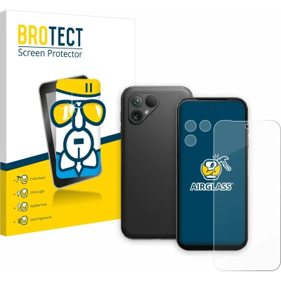 Afbeelding van BROTECT Screenprotector voor Fairphone 5 (Voor+Camera) Folie Beschermfolie Beschermglas transparant