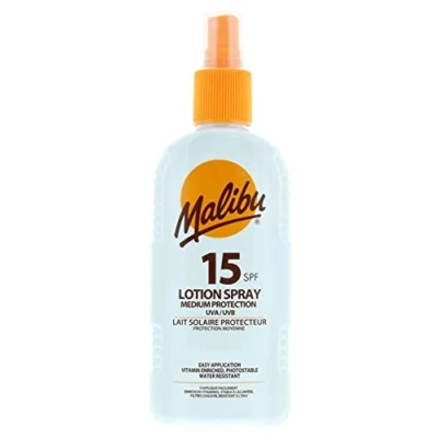 Afbeelding van Malibu Zonnebrand Spray SPF15 200 ml.