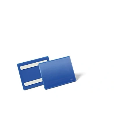 Afbeelding van Documenthoes Durable zelfklevend A6 liggend blauw