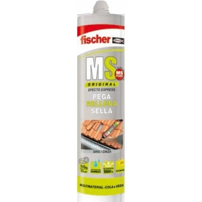 Afbeelding van Verzegelaar/kleefstof Fischer Ms Grijs 290 ml