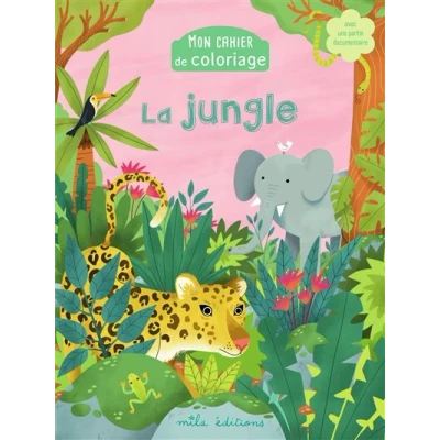 Image de Mon cahier de coloriage : la jungle
