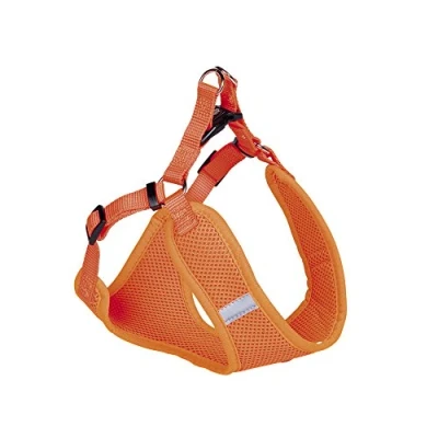Afbeelding van Nobby hondentuig Mesh Reflect Neon Oranje L buikomtrek 58 tot 69 cm