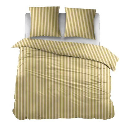 Afbeelding van Snoozing Carine Dekbedovertrek Tweepersoons 200x200/220 cm Yellow