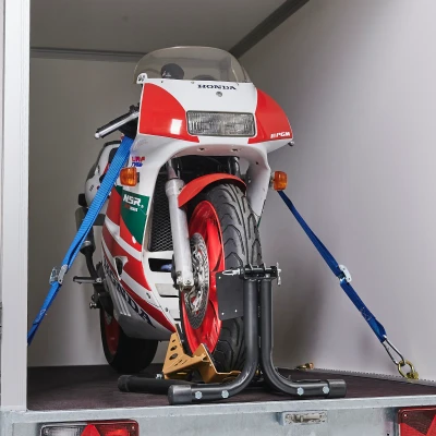 Afbeelding van Inrijklem motor Zwart Inclusief spanbanden