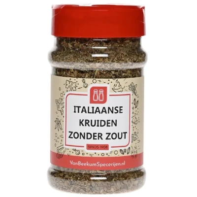 Afbeelding van Van Beekum Specerijen Italiaanse Kruiden Zonder Zout Strooibus 60 gram