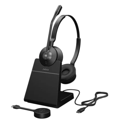 Image de Jabra Engage 55 Stereo Micro casque sur oreille DECT sans fil Certifié pour Microsoft Teams