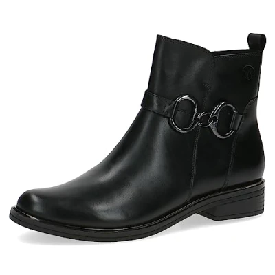 Afbeelding van Caprice Korte laarzen Black nappa, Dames, Maat: 38, nappa Leer