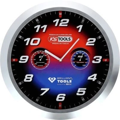 Afbeelding van KS Tools, Klok, Wandklok 2022 ( 100250 ) (40 cm)