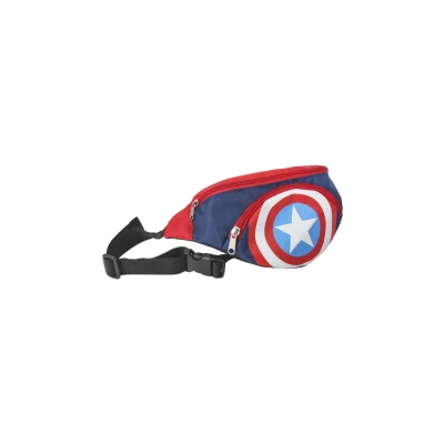 Afbeelding van Artesania Heuptas van zijde, Blauw, 33 cm, Captain America, America