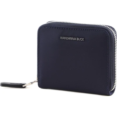 Afbeelding van MANDARINA DUCK Portemonnee Hunter Zip Around Wallet Eclipse Donkerblauw