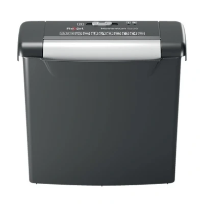 Image de rexel destructeur de documents momentum s206, bandes 6 mm noir