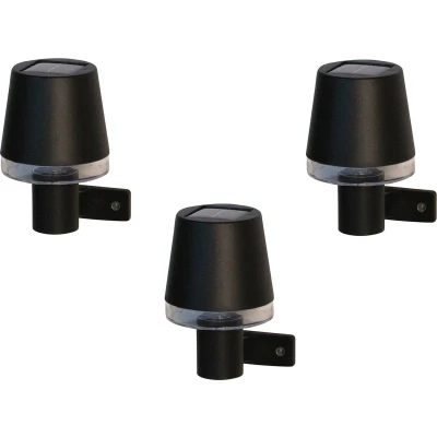 Afbeelding van Solar Wandlamp Cala d&#039;Or 3 stuks