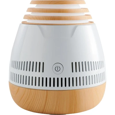 Afbeelding van Bigben Aromasound Symphoney Aroma Diffuser met bluetooth speaker honey white