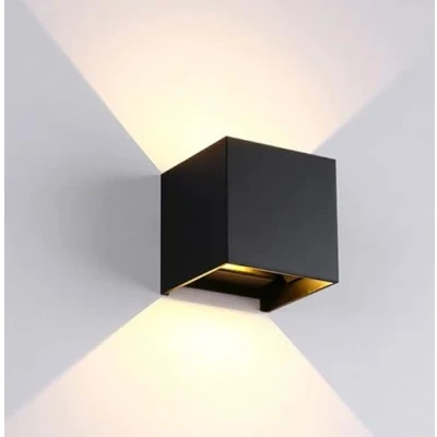 Afbeelding van wandlamp voor binnen, 12 W 3000 K, warm wit, led, waterdicht, IP65, moderne decoratieve slaapkamer, hal, woonkamer, balkon, hotel