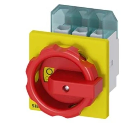 Afbeelding van Siemens 3LD21030TK53 Belastbare scheidingsschakelaar Rood, Geel 3 polig 16 mm² 25 A 690 V/AC