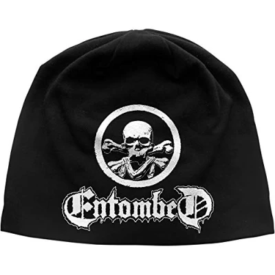 Afbeelding van Entombed Skull Logo Beanie Muts Zwart