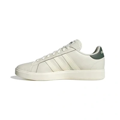 Afbeelding van adidas Grand Court Td Lifestyle Casual Schoenen Heren Schoenen, Orbit Grey Off White Legend Ivy