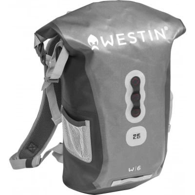 Afbeelding van W6 roll top backpack silver/grey 25l