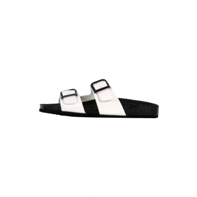 Afbeelding van Geox Muiltjes, Dames, Maat: 37, Blanc Kunststof