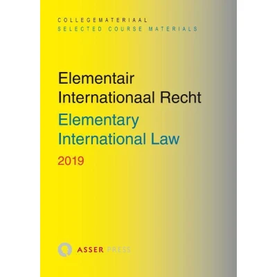 Afbeelding van Elementair Internationaal Recht 2019