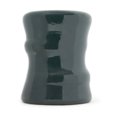 Afbeelding van Serax Marie Michielssen Pawn Organisch krukje/bijzettafel terracotta groen