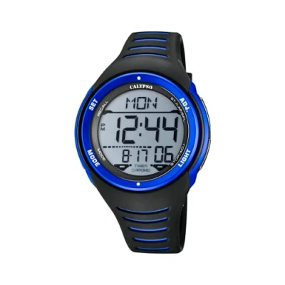 Afbeelding van CALYPSO Digitaal herenhorloge kwarts met kunststof band K5807/4, Uniek, armband, Armband