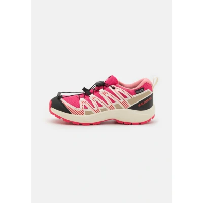 Afbeelding van Salomon XA PRO V8 Waterproof Unisex Outdoorschoenen voor kinderen, Maat: 31, Rouge red/vanilla ice/flamingo pink Textiel/ synthetisch
