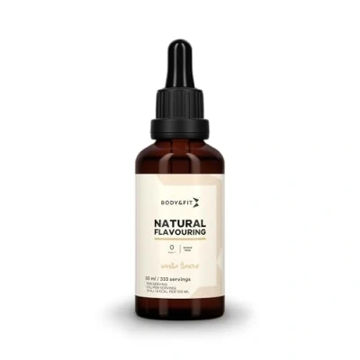 Afbeelding van Body &amp; Fit Natural Flavouring Suikervrij 0 calorieën 50 ml Vanille