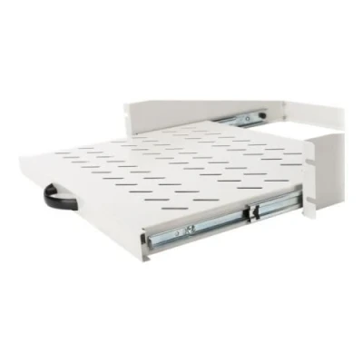Image de DIGITUS Professional Étagère pour rack gris clair, RAL 7035 2U 19