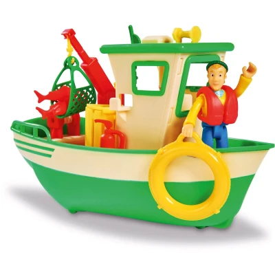 Afbeelding van Brandweerman Sam Charlies Vissersboot met Figuur