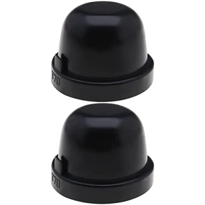 Afbeelding van 2 stuks rubberen koplampbeschermkappen voor led koplampen, diameter 70 mm, compatibel met GS1200 CRV Tacoma
