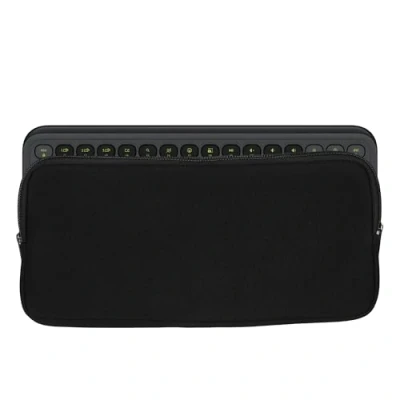 Afbeelding van kwmobile Housse de protection compatible avec clavier Logitech POP ICON KEYS Sacoche pour sans fil en néoprène noir