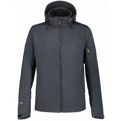 Afbeelding van Icepeak Barmstedt Softshelljas, Heren, Maat: 48, Anthrazit