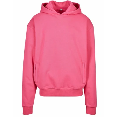Afbeelding van Build your Brand Ultra Heavy Oversized Hoody BY268 HIBISKUS PINK