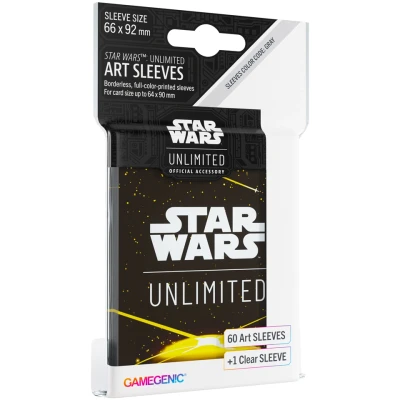 Afbeelding van Gamegenic Star Wars: Unlimited Art Sleeves: Card Back Yellow (60 stuks)