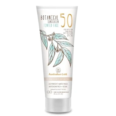 Image de Australian Gold Botanical Tinted Face Lotion SPF 50 Fair Light
