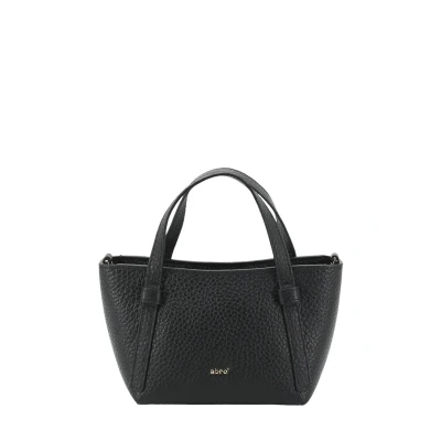 Afbeelding van abro Cosmo Mini handtas Leer 15.5 cm Dames black gold