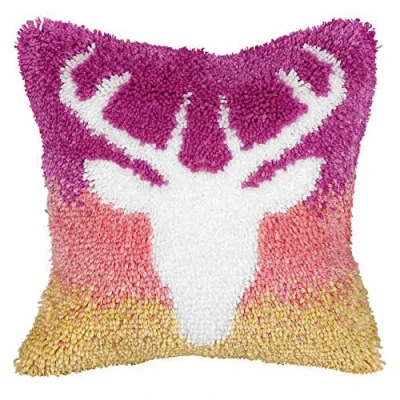 Afbeelding van Deer (Hert) Knoopkussen Orchidea