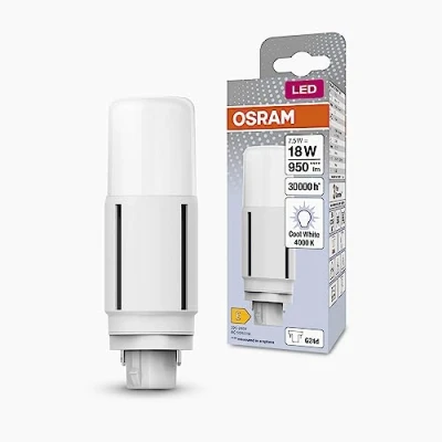 Afbeelding van OSRAM 4058075824553 LED lamp Energielabel E (A G) G24d 7.5 W = 18 Neutraalwit (Ø x h) 37.70 mm 1 stuk(s)