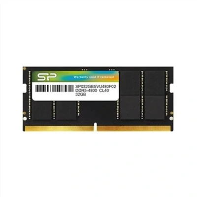 Image de SILICON POWER DDR5 module 32 Go: 2 x 16 Go SO DIMM 200 broches 4800 MHz / PC5 38400 CL40 1.1 V on die ECC