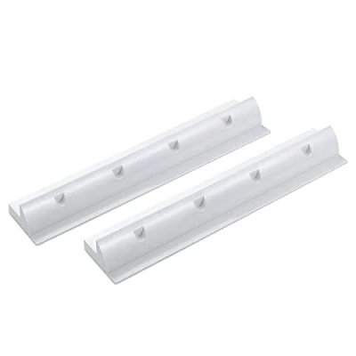 Afbeelding van enjoy solar ABS zonnepaneel 550mm houder spoiler in wit, ideaal voor campers caravans boot
