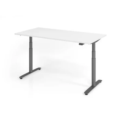 Afbeelding van XDLR 16 G 160x80 Bureau Elektrisch in hoogte verstelbaar Wit 160 x 80 Tafelhoogte I