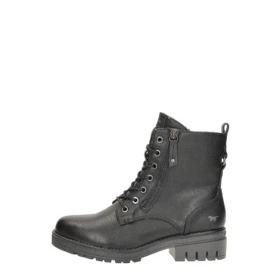 Afbeelding van Mustang Veterschoenen Hoog zwart Maat 37